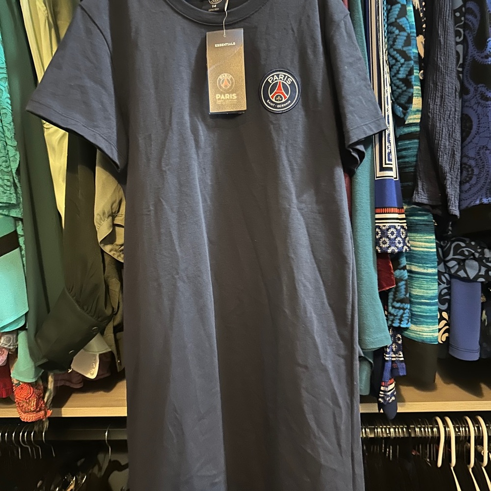Paris Saint-Germain Blue T-Shirt Dress